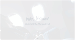 Desktop Screenshot of ivanakimov.com