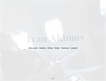 Tablet Screenshot of ivanakimov.com
